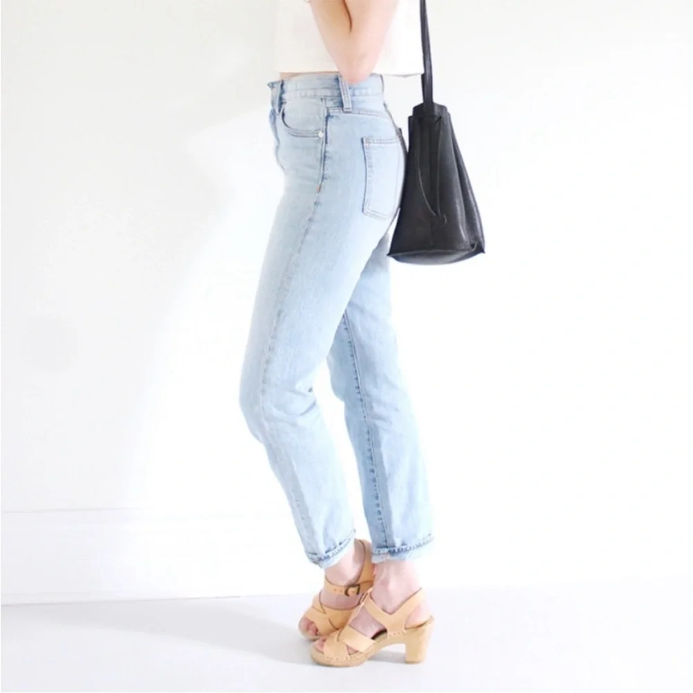Madewell Perfect Summer Jeans Lightwash Size 25 - Picture 4 of 17